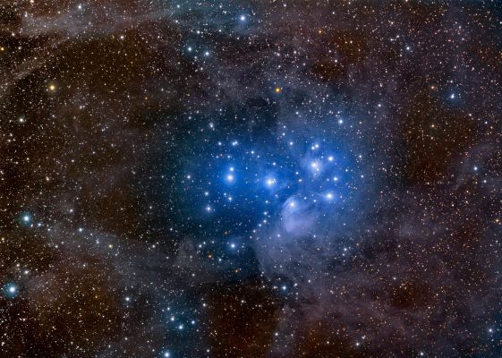 M 45 - The "Pleiades"
"...Non c'è rimasto nulla da ascoltare, tranne il Silenzio..."

P.C. Floegers - "Conversations"
Parole chiave: From Earth Pictures - Amatorial Pictures