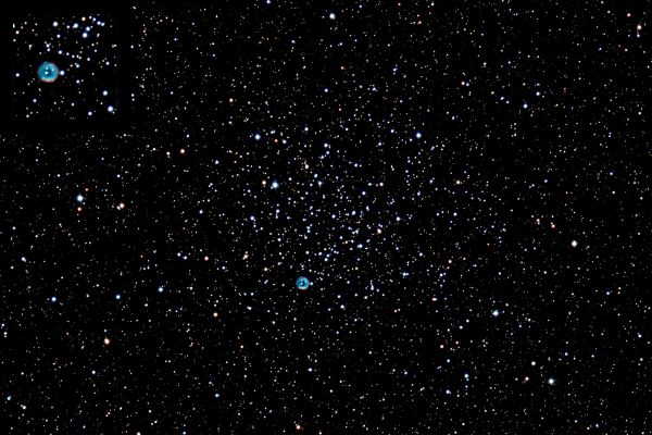 M 46 - Star Cluster (and Planetary Nebula NGC 2438)
"...So, if the Son makes you free, you will be free indeed..."

- John, 8:36
Parole chiave: From Earth Pictures - Amatorial Pictures