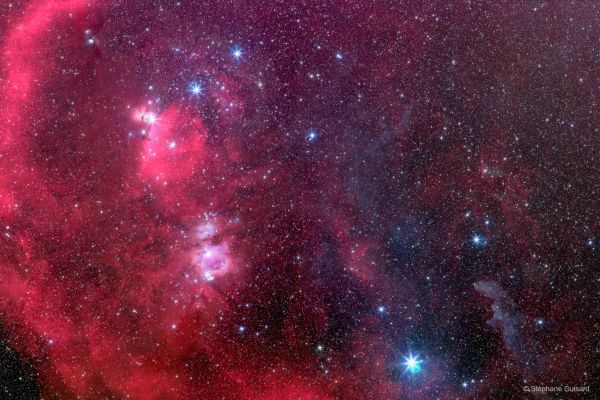 Southern Orion: from the "Belt" to the "Witch"
"...Nec minor est Virtus, quam quaerere, parta tueri; Casus illic inest, hoc artis opus erit..."

(Ovidio)

"...Il conservare le cose richiede una Virtù non minore di quella che serve per crearle e per metterle assieme; tuttavia, se nella creazione e nell'unione delle cose, il Caso può essere di proficuo aiuto, per la loro appropriata conservazione occorre senz'altro il Sapere..." (trad. libera)
Parole chiave: From Earth Images - Professional Images