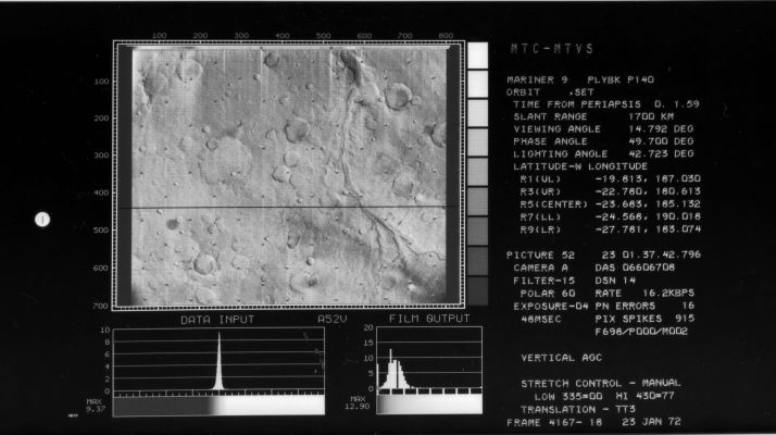 Mars from Mariner 9
nessun commento
Parole chiave: Mars from orbit