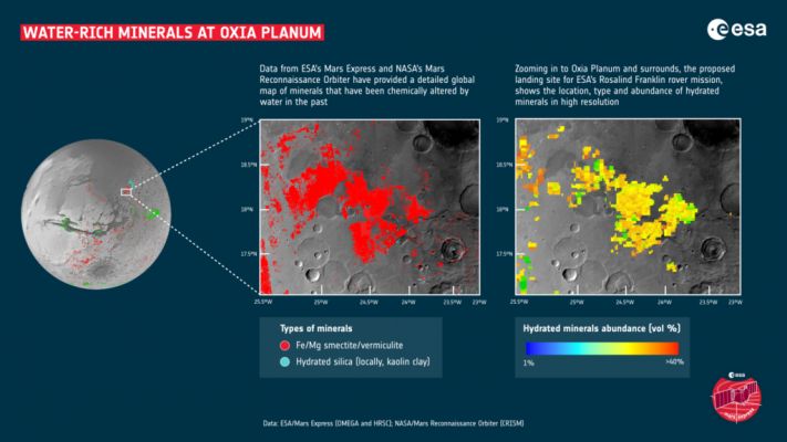 Martian "Water-rich" Minerals
si veda il commento al frame che precede
Parole chiave: Mars' Maps