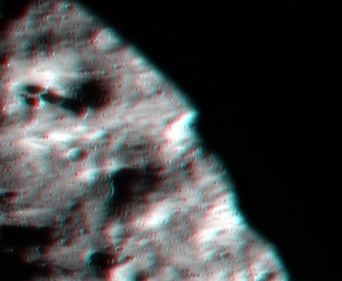 Rocky Outcrop on 433-Eros (3D - credits: Dr G. Barca - Lunexit Team)
nessun commento
Parole chiave: 3D - Asteroids - 433-Eros