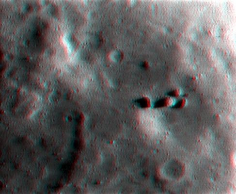Rocky Outcrop on 433-Eros (3D - credits: Dr G. Barca - Lunexit Team)
nessun commento
Parole chiave: 3D - Asteroids - 433-Eros