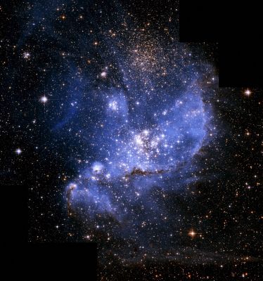 NGC 346 - Open Star Cluster in the Small Magellan Cloud
"...Le parole disoneste, al pari delle calunnie, si spandono più rapide della peste..."

Antico Detto Popolare
Parole chiave: From Space Pictures - HST Pictures