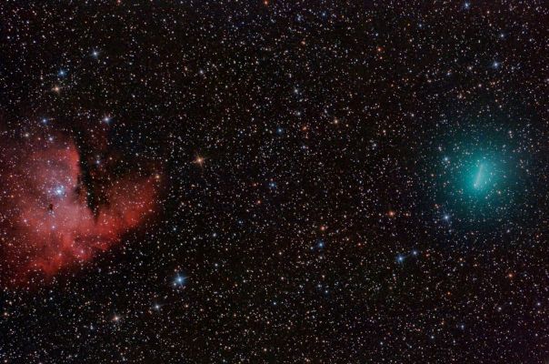 NGC 281 - Emission Nebula (and Hartley 2 Comet)
"...God is ingenious, not dishonest..."

Albert Einstein
Parole chiave: From Earth Pictures - Amatorial Pictures