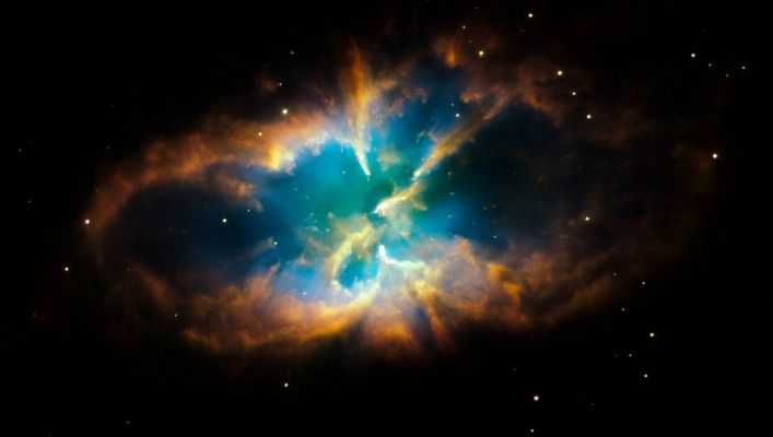 NGC 2818 - Planetary Nebula
"...Sapientia aedificabitur domus, et Prudentia roburabitur..."

(Salomone, prov.: 24, 3)

"...La Saggezza costruisce la casa e la Prudenza la rende forte..."
Parole chiave: From Space Images - Hubble Space Telescope (HST) Images