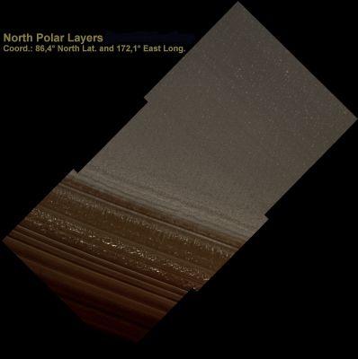 North Polar Layered Deposits (Absolute Natural Colors; credits for the additional process. and color.: Dr Paolo C. Fienga - Lunexit Team:)
nessun commento
Parole chiave: Mars from orbit - North Polar Features - NPLD
