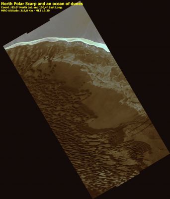North Polar Scarp
nessun commento
Parole chiave: Mars from orbit - North Polar Region - Scarp