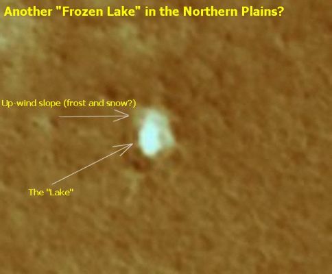 Another "Frozen Lake" in the Northern Plains? (2 - EDM - False Colors; credits for the additional process. and color.: Dr Paolo C. Fienga - Lunexit Team)
nessun commento
Parole chiave: Mars from orbit - Vastitas Borealis Region