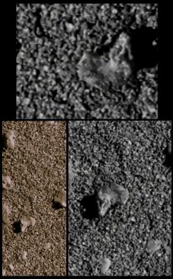 Rocky or "Organic"? - Sol 9 (an Image-Mosaic in Superdefinition and Natural Colors by Elisabetta Bonora - Lunexit Team)
nessun commento
Parole chiave: Microscopic Imager - Meridiani Planum Surface - Gravel and Pebbles - Controversial