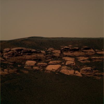 Eagle's Paving - Sol 13 (Absolute Natural Colors; credits for the additional process. and color.: Dr Paolo C. Fienga - Lunexit Team)
nessun commento
Parole chiave: Martian Surface - Craters - Eagle Crater