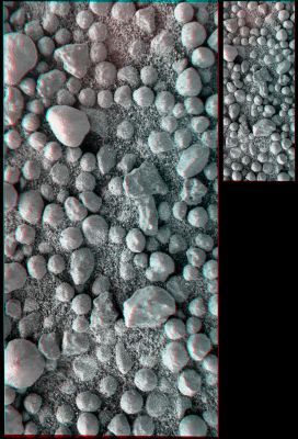 Berries... - Sol 910 (Hi-Def3-D - b/w; credits and Copyright: Dr M. Faccin and Lunar Explorer Italia)
Fantastica!
Parole chiave: Martian Surface - Berries (3D)