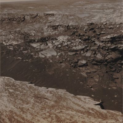 Features of Victoria Crater's Inner Rim - Sol 1019 (Natural Colors; credits for the additional process. and color.: Dr Paolo C. Fienga - Lunexit Team) 
nessun commento
Parole chiave: Martian Surface - Craters - Victoria Crater's Rim