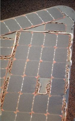 Relatively clean Solar Panel - Sol 1037 (Natural Colors; credits: Dr G. Barca)
nessun commento
Parole chiave: Spacecraft - MER Opportunity - Solar Panel and Surface