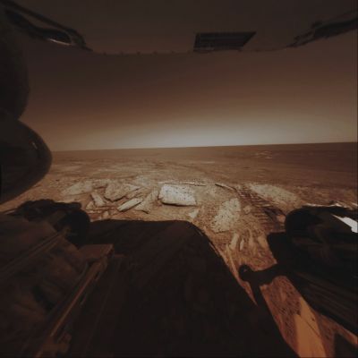 Putting the "nose" inside... - Sol 133 (Natural Colors; credits for the additional process. and color.: Dr Paolo C. Fienga - Lunexit Team)
nessun commento
Parole chiave: Martian Horizon - Meridiani Planum - Proximities of Endurance Crater's Rim