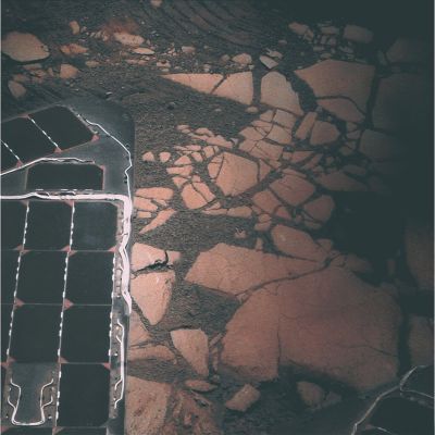 Solar Panels and Paving - Sol 1377 (natural colors e MULTISPECTRUM; credits: Dr Gianluigi Barca e Lunexit)
nessun commento
Parole chiave: MER Opportunity - Solar Panels