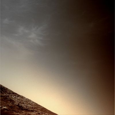 Clouds over Meridiani Planum - Sol 153 (1 - Possible True Colors; credits: Lunexit)
nessun commento
Parole chiave: Martian Horizon and Sky - Endurance Crater - Meridiani Planum