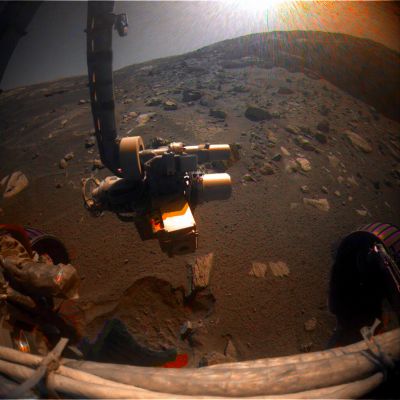 Look: Opportunity is VERY clean! - Sol 1602 (Natural Colors; credits for the additional process. and color.: Dr Marco Faccin - Lunexit Team)
nessun commento
Parole chiave: MER Spirit - Front Wheels and RA