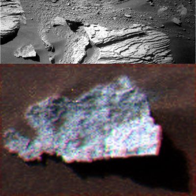 Extremely bright and unusually-looking Surface Feature - Sol 1605 (Hi-Def3-D; possible True Colors - credits and Copyright: Dr M. Faccin and Lunar Explorer Italia)
nessun commento
Parole chiave: Martian Surface - inside Victoria Crater (3D)