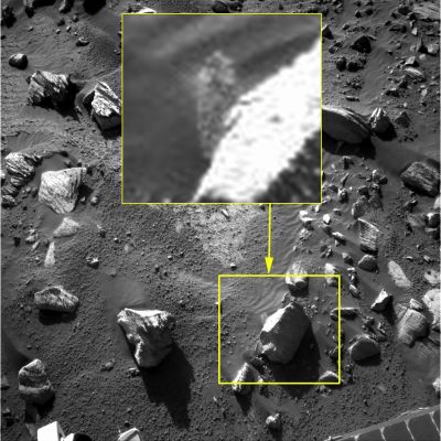 Extremely unusually-looking Surface Feature in Meridiani Planum - Sol 1607 (an Image-Mosaic by Ivana Tognoloni - Lunexit Team)
nessun commento
Parole chiave: Martian Surface - Controversial Surface Feature - "The Climber" and "The Rocky Semi-Circle"