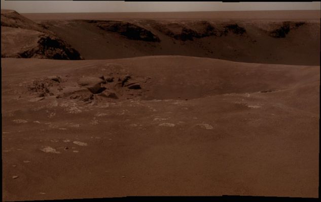 On the Edge of Victoria - Sol 1663 (Natural Colors; credits: Elisabetta Bonora & Paolo C. Fienga - Lunexit Team)
nessun commento
Parole chiave: Martian Surface - Craters - Victoria Crater