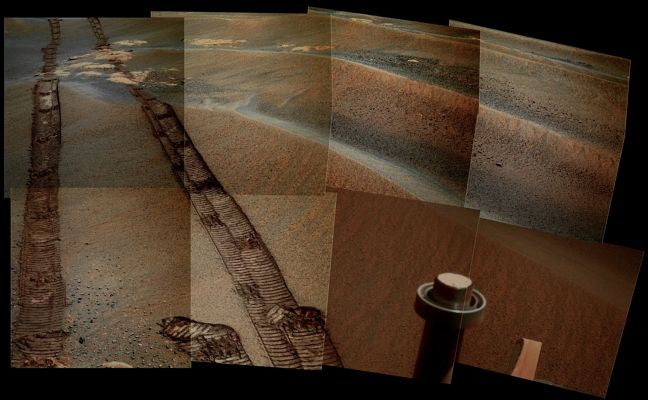 Work in Progress! - Sol 1978 (by Dr M. Faccin & Lunexit)
...Ed un ulteriore "step forward", in attesa che ci venga scopiazzato anche questo: il mosaico realizzato da Marco Faccin, con la colorizzazione MULTISPECTRUM (made by Lunexit), ancora non calibrata...
Parole chiave: Martian Surface - Ripples