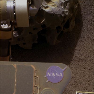 NASA Logo and Surface - Sol 2031 (Natural Colors; credits: Dr G. Barca)
...Siamo sempre in attesa di vedere che uno dei nostri Lavori venga pubblicato sulla prestigiosa Rubrica "NASA - Picture of the Day"...Ma forse, e nonostante tutto, è una speranza vana...
Parole chiave: Spacecraft - MER Opportunity - NASA Logo and Surface