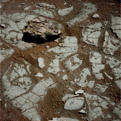 The Beautiful Martian Paving - Sol 2138 (Natural Colors; credits: Dr G. Barca - Lunexit Team) 
nessun commento
Parole chiave: Martian Surface - Martian Paving with small Rock, Pebbles and Berries