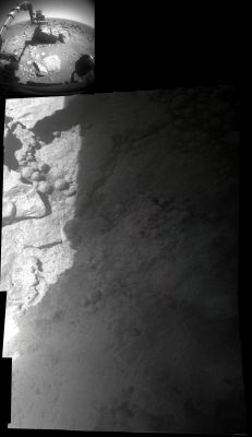 Just like "Rocky Eggs"... - Sol 2150 (CTX Frame - Image Mosaic; credits: Dr M. Faccin - Lunexit Team)
nessun commento
Parole chiave: Martian Surface - Martian Berries