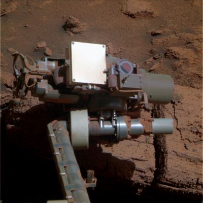 Searching for the right angle... - Sol 2160 (Natural Colors; credits: Dr G. Barca - Lunexit Team)
nessun commento
Parole chiave: Spacecrafts - MER Opportunity - RA with Microscopic Imager and Surface