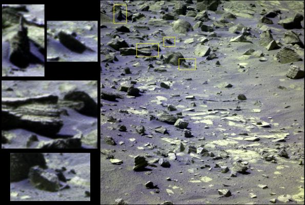 Dedicated to NASA and the Anomaly Hunters' World... - Sol 2174 (an Image-Mosaic by Elisabetta Bonora-Lunexit Team)
Un intrigante mosaico di "Stranezze Marziane" curato e realizzato dalla nostra Amica e Partner, Elisabetta Bonora - alias "2di7" - che, con piacere, dedichiamo a tutti gli Anomaly Hunters del nostro Paese (e non solo...).
Parole chiave: Martian Surface - Controversial Surface Features