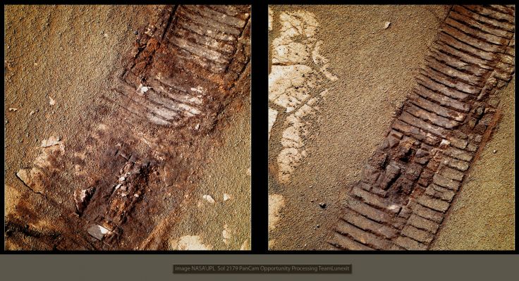 Rover Tracks - Sol 2179 (Superdefinition and Natural Colors - credits: Dr Marco Faccin - Lunexit Team)
nessun commento
Parole chiave: Martian Surface - Rover Tracks