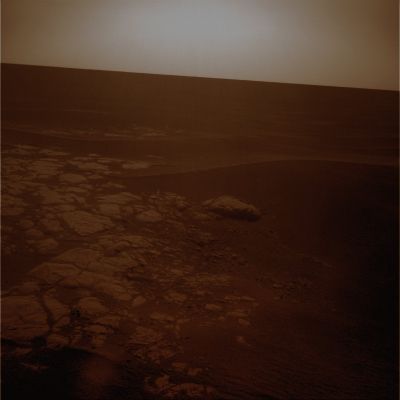 Meridiani Planum - Sol 2228 (Absolute Natural Colors; credits for the additional process. and color.: Dr Paolo C. Fienga - Lunexit Team)
nessun commento
Parole chiave: Martian Horizon - Meridiani Planum