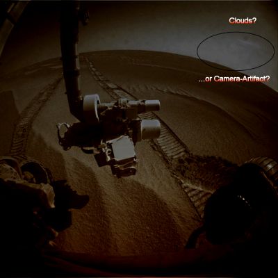 Clouds? - Sol 2283 (Enhanced Natural Colors; credits for the additional process. and color.: Dr Paolo C. Fienga - Lunexit Team) 
nessun commento
Parole chiave: Martian Sky - Clouds