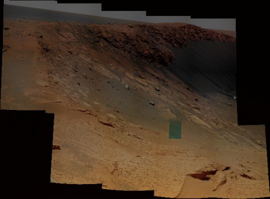 Some Martian Vision: Santa Maria Crater (L2, L5, L7 Filters + MULTISPECTRUM; credits for the additional process.: Elisabetta Bonora and Paolo C. Fienga - Lunexit Team)
nessun commento
Parole chiave: Martian Surface - Craters - Santa Maria Crater