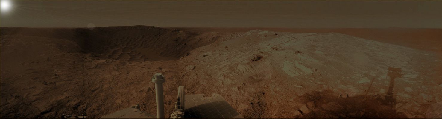 Santa Maria Crater in Natural Colors - Sol 2453 and 2454 (Absolute Natural Colors; credits for the additional process. and color.: Dr Paolo C. Fienga - Lunexit Team)
nessun commento
Parole chiave: Martian Surface - Craters - Santa Maria Crater