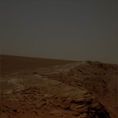 View from the Rim of Santa Maria - Sol 2540 (Natural Colors; credits for the additional process. and color.: Dr Paolo C. Fienga)
nessun commento
Parole chiave: Martian Horizon - Meridiani Planum