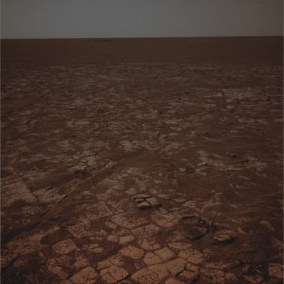 Beautiful Desolation - Sol 2560 (Absolute Natural Colors; credits for the additional process. and color.: Dr Paolo C. Fienga - Lunexit Team)
nessun commento
Parole chiave: Mars Panorama - Meridiani Planum