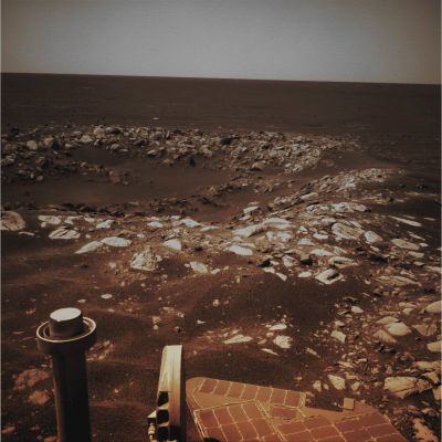 Freedom 7 - Sol 2585 (Absolute Natural Colors; credits for the additional process. and color.: Dr Paolo C. Fienga - Lunexit Team)
nessun commento
Parole chiave: Martian Surface - Craters - Freedom 7