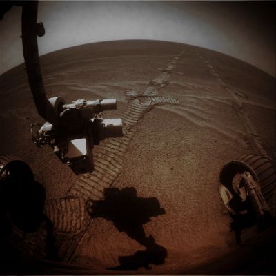 Rover Tracks - Sol 2596 (Enhanced Natural Colors; credits for the additional process. and color.: Dr Paolo C. Fienga - Lunexit Team)
nessun commento
Parole chiave: Martian Surface - Rover Tracks