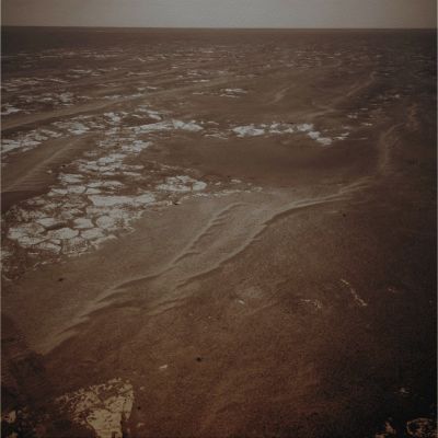 Old and small Secondary Crater - Sol 2602 (Absolute Natural Colors; credits for the additional process. and color.: Dr Paolo C. Fienga - Lunexit Team)
nessun commento
Parole chiave: Martian Surface - Craters - Unnamed Secondary Crater