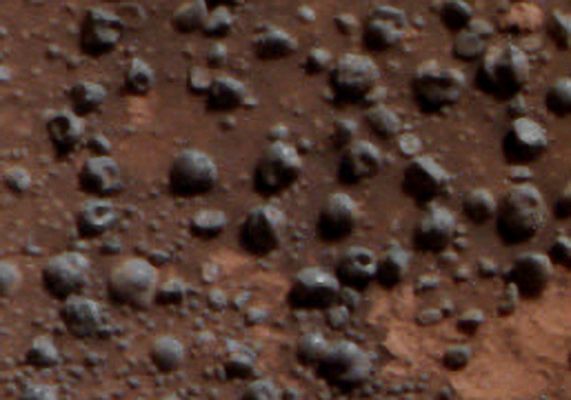 Berries with possible Predatory Boreholes - Sol 2688 (EDM n.1 - Natural Colors; credits for the additional process. and color.: Dr Gianluigi Barca - Lunexit Team)
nessun commento
Parole chiave: Martian Surface - Berries - Controversial