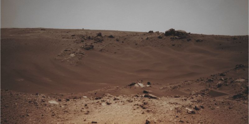 Endeavour's Skyline - Sol 2695 (Absolute Natural Colors; credits for the additional process. and color: Dr Paolo C. Fienga - Lunexit Team)
nessun commento
Parole chiave: Martian Surface - Outcrop and Skyline