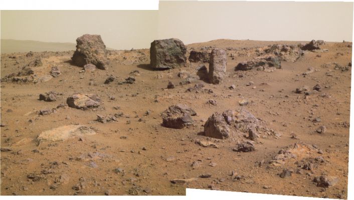 Bouldery Skyline - Sol 2699 (Saturated Natural Colors; credits for the additional process. and color.: Elisabetta Bonora and Marco Faccin - Lunar Explorer Italia)
nessun commento
Parole chiave: Martian SUrface - Boulders
