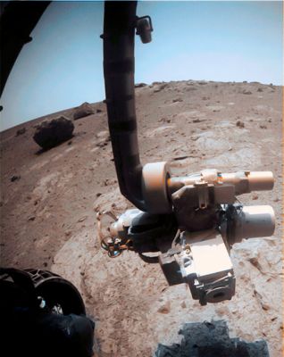 Pale-Blue Sky over Meridiani Planum - Sol 2710 (RAW Natural Colors; credits for the additional process. and color.: Dr Marco Faccin - Lunexit Team) 
nessun commento
Parole chiave: Martian Surface - Robotic Arm, Surface and Skyline