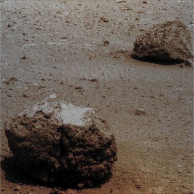Possible Ejecta-Boulders near Endeavour's Rim - Sol 2716 (Natural Colors; credits for the additional process. and color.: Dr Paolo C. Fienga - Lunexit Team)
nessun commento
Parole chiave: Martian Surface - Possible Ejecta Boulders