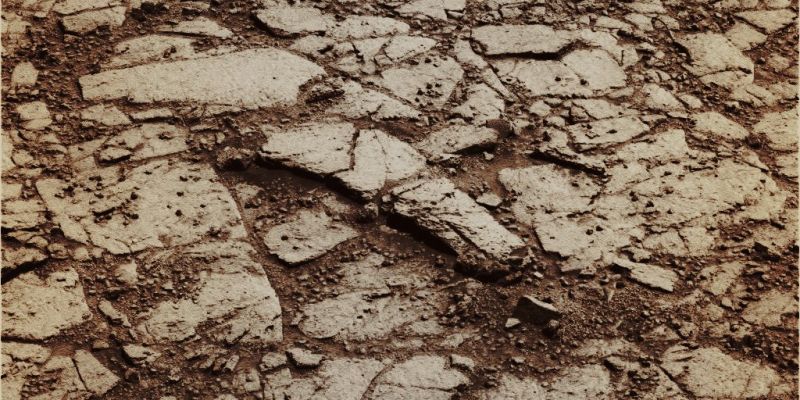 Surface - Sol 2765 (Enhanced Absolute Natural Colors; credits for the additional process. and color.: Dr Paolo C. Fienga - Lunexit Team) 
nessun commento
Parole chiave: Martian Surface - Rocky Outcrops, Pebbles and Sand