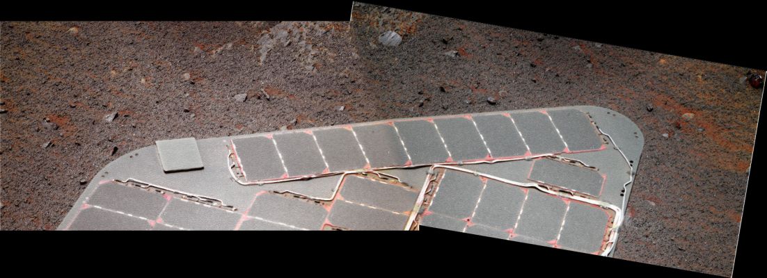 Solar Panels - Sol 2793 (an Image-Mosaic in Natural Colors by Dr Gianluigi Barca - Lunexit Team)
nessun commento
Parole chiave: Spacecrafts - MER Opportunity - Solar Panels