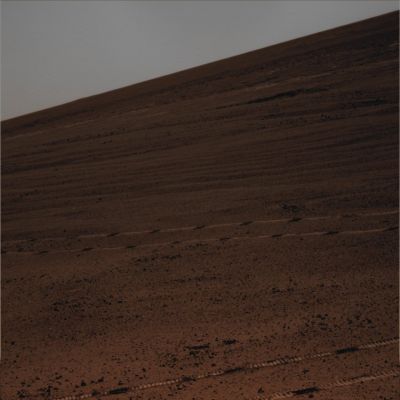 Horizon, with Rover Tracks - Sol 2795 (Darkened Natural Colors; credits for the additional process. and color.: Dr Paolo C. Fienga - Lunar Explorer Italia)
nessun commento
Parole chiave: Mars Panorama - Meridiani Planum