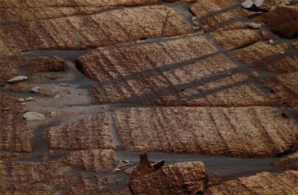 Flow Features on Endurance Rim - Sol 281 (Enhanced Absolute Natural Colors; credits for the additional process. and color: Dr Paolo C. Fienga - Lunexit Team)
nessun commento
Parole chiave: Martian Surface - Craters - Endurance Crater